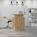 Birou de recepție Stejar Artisan 100x40x104 cm Lemn prelucrat - WALTI WALTI