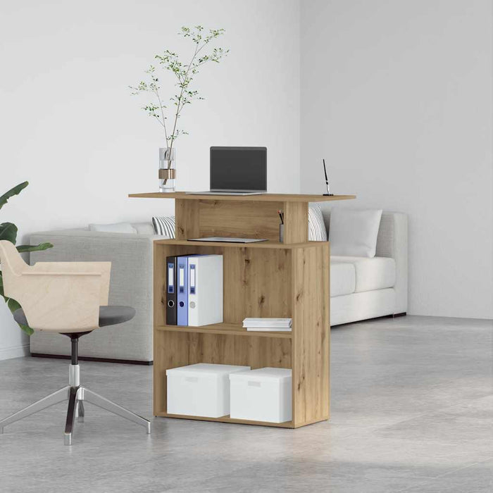 Birou de recepție Stejar Artisan 100x40x104 cm Lemn prelucrat - WALTI WALTI
