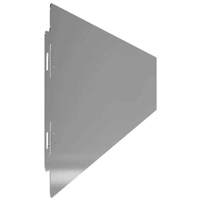 Borduri de gazon 10 buc 10x103 cm Oțel galvanizat - WALTI WALTI
