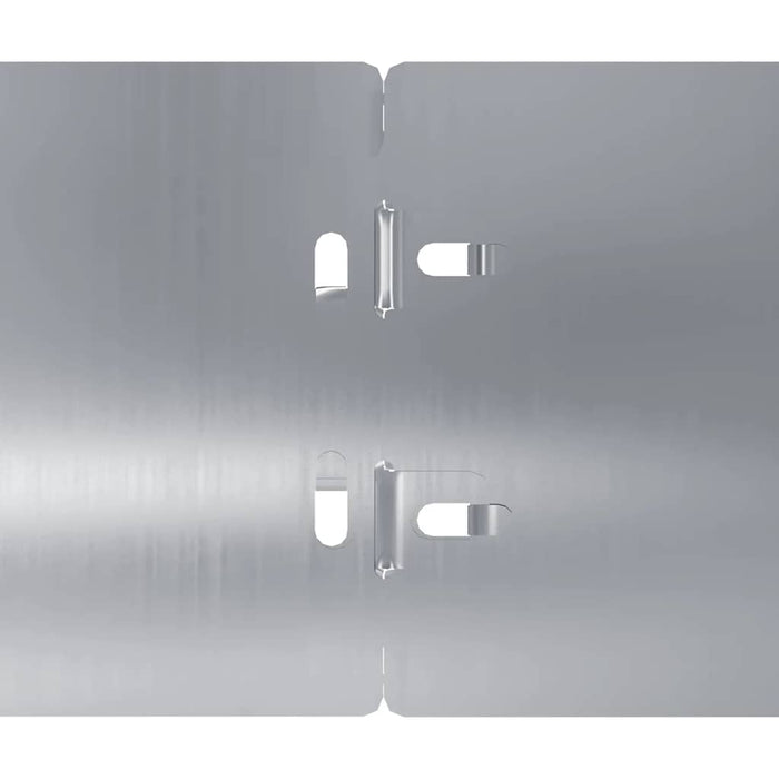 Borduri de gazon 10 buc 10x103 cm Oțel galvanizat - WALTI WALTI