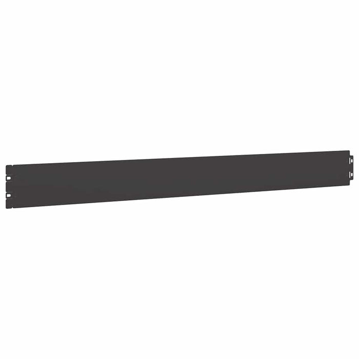 Borduri de gazon 50 buc Negru 10x103 cm Oțel laminat la rece - WALTI WALTI