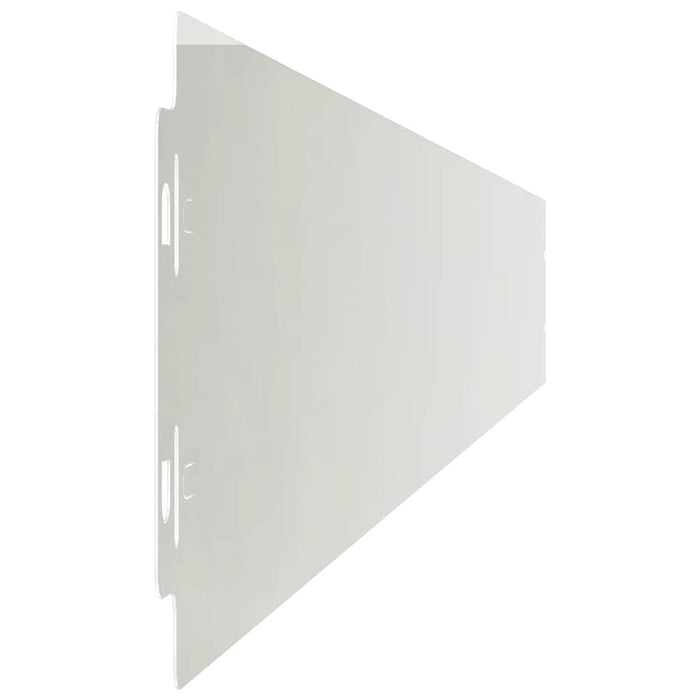 Borduri de gazon 50 buc 10x103 cm Oțel inoxidabil - WALTI WALTI