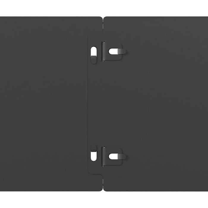 Borduri de gazon 10 buc Negru 15x103 cm Oțel laminat la rece - WALTI WALTI