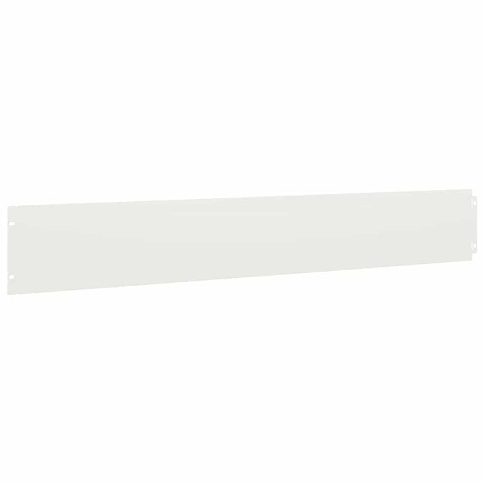 Borduri de gazon 10 buc Alb 15x103 cm Oțel laminat la rece - WALTI WALTI