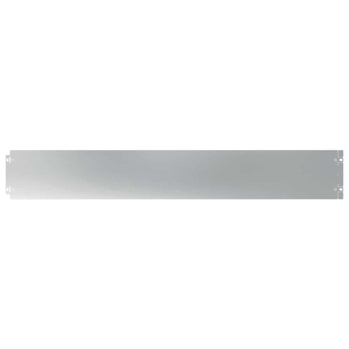 Borduri de gazon 10 buc 15x103 cm Oțel galvanizat - WALTI WALTI