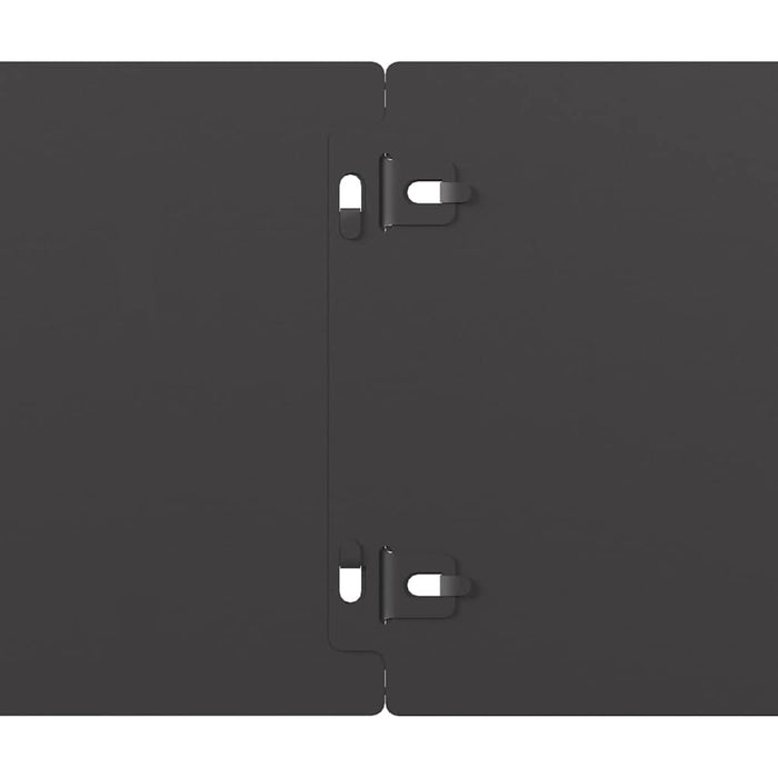 Borduri de gazon 50 buc Negru 15x103 cm Oțel laminat la rece - WALTI WALTI