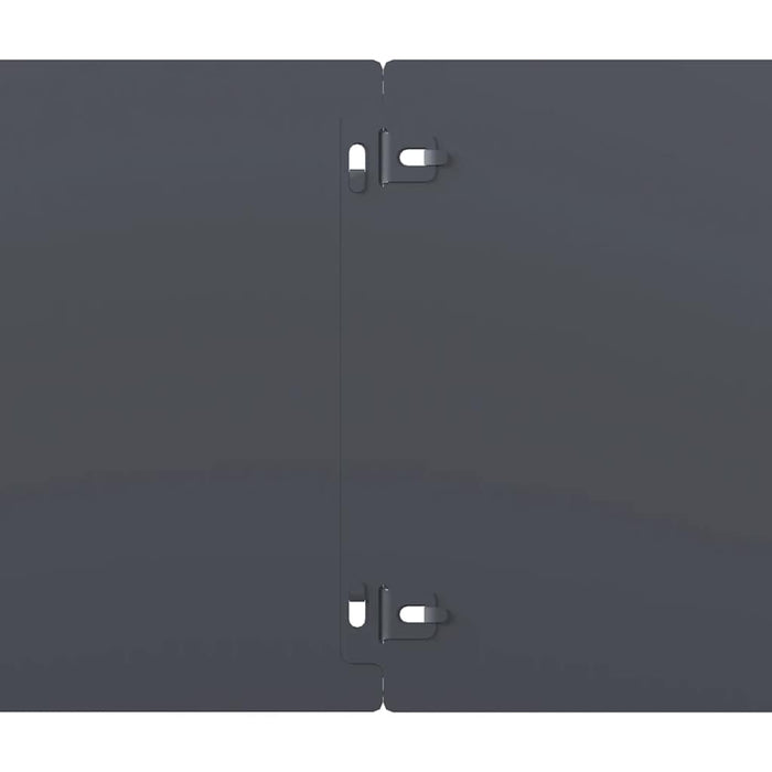 Borduri de gazon 10 buc Antracit 20x103 cm Oțel laminat la rece - WALTI WALTI