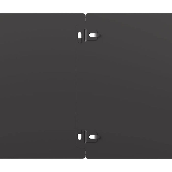 Borduri de gazon 30 buc Negru 20x103 cm Oțel laminat la rece - WALTI WALTI