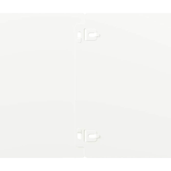Borduri de gazon 30 buc Alb 20x103 cm Oțel laminat la rece - WALTI WALTI