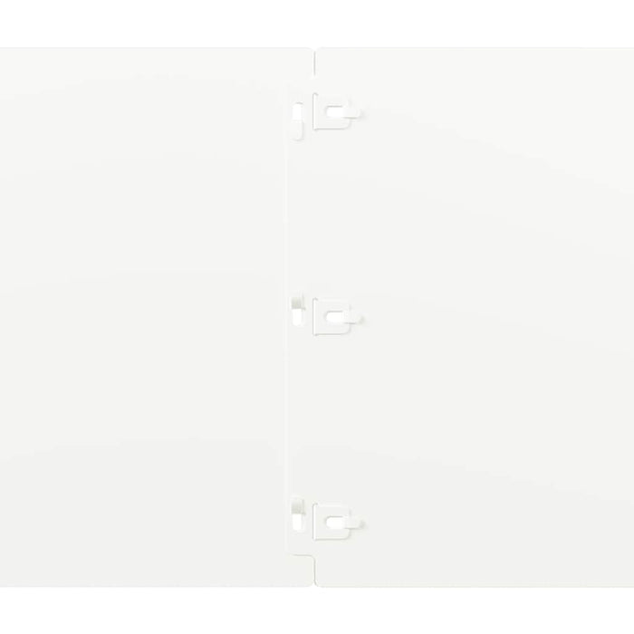 Borduri de gazon 10 buc Alb 25x103 cm Oțel laminat la rece - WALTI WALTI