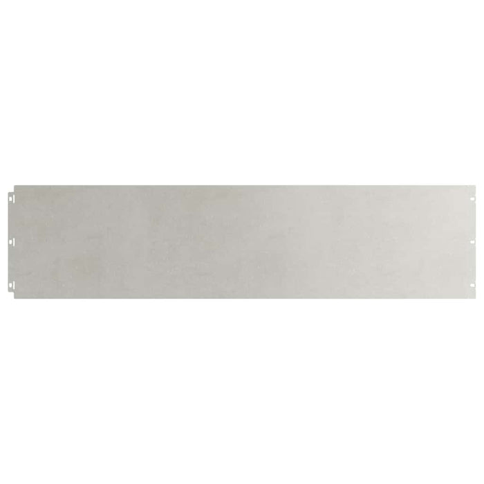 Borduri de gazon 10 buc 25x103 cm Oțel inoxidabil - WALTI WALTI
