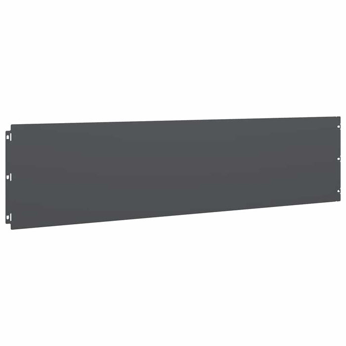 Borduri de gazon 20 buc Antracit 25x103 cm Oțel laminat la rece - WALTI WALTI