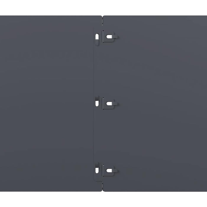 Borduri de gazon 20 buc Antracit 25x103 cm Oțel laminat la rece - WALTI WALTI
