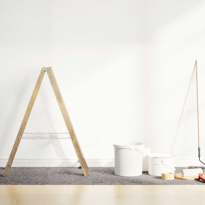 Lâne antiderapante pentru vopsitori 2 buc 10 m 280 g/m² Gri WALTI