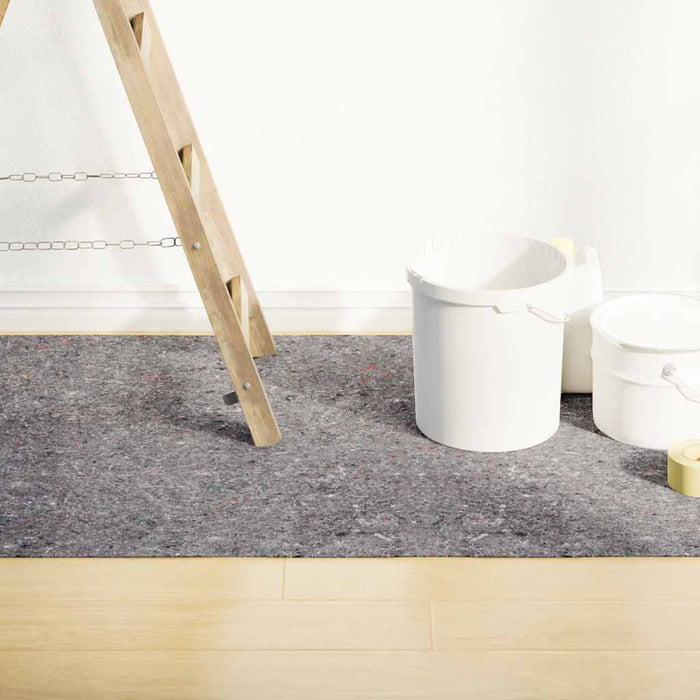 Lâne antiderapante pentru vopsitori 2 buc 10 m 280 g/m² Gri WALTI