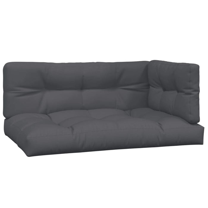 Set canapele de grădină cu perne din paleți 2 piese lemn acacia WALTI
