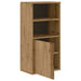 Dulap lateral „ODDA” 40x24x79 cm din lemn masiv de pin - WALTI WALTI