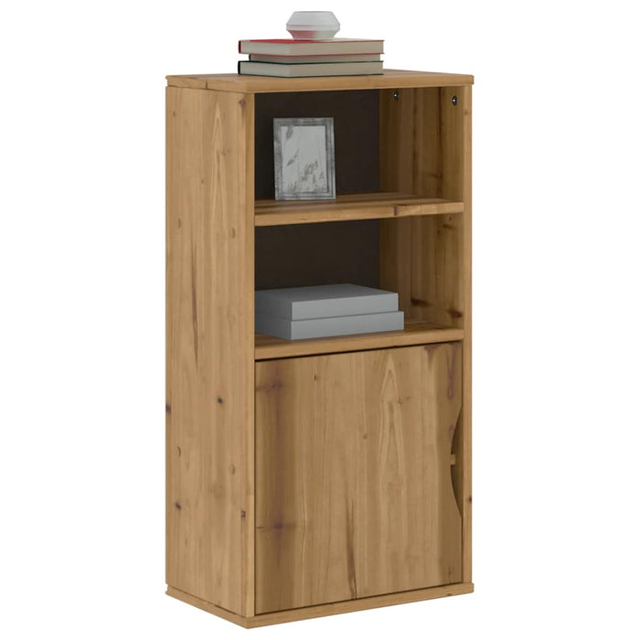 Dulap lateral „ODDA” 40x24x79 cm din lemn masiv de pin - WALTI WALTI