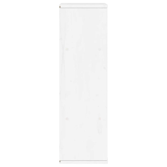 Dulap lateral cu sertar „ODDA” alb 40x24x79cm lemn masiv de pin WALTI