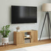 Dulap TV „ODDA” 79x24x40 cm din lemn masiv de pin - WALTI WALTI