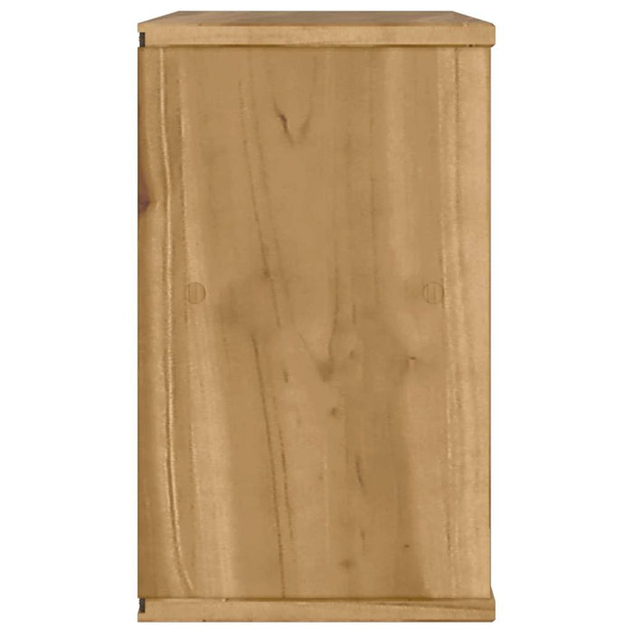 Dulap TV „ODDA” 79x24x40 cm din lemn masiv de pin - WALTI WALTI