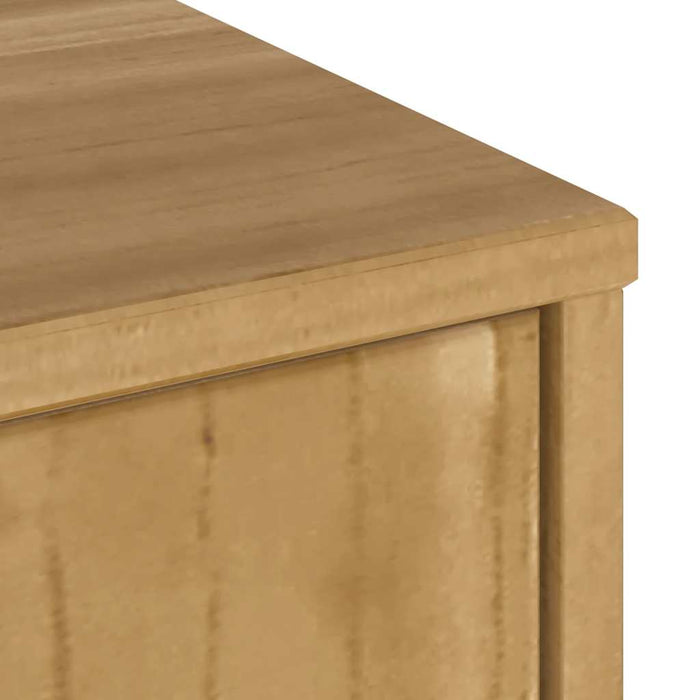 Dulap TV „ODDA” 79x24x40 cm din lemn masiv de pin - WALTI WALTI