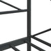 Pat de zi fără saltea Negru 75x190 cm Oțel - WALTI WALTI