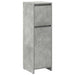 Set mobilier de baie, 4 piese, gri beton, lemn compozit - WALTI WALTI