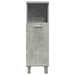 Set mobilier de baie, 3 piese, gri beton, lemn compozit - WALTI WALTI