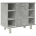 Set mobilier de baie, 3 piese, gri beton, lemn compozit - WALTI WALTI
