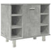 Set mobilier de baie, 3 piese, gri beton, lemn compozit - WALTI WALTI