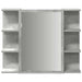 Set mobilier de baie, 3 piese, gri beton, lemn compozit - WALTI WALTI