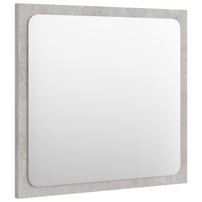 Set mobilier de baie, 3 piese, gri beton, lemn compozit WALTI