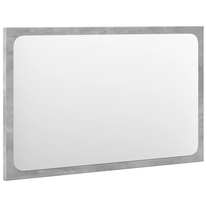 Set mobilier de baie, 3 piese, gri beton, lemn compozit - WALTI WALTI