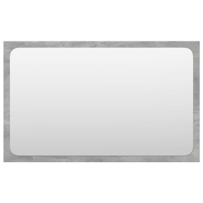 Set mobilier de baie, 3 piese, gri beton, lemn compozit - WALTI WALTI