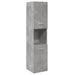 Set mobilier de baie, 3 piese, gri beton, lemn compozit - WALTI WALTI