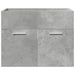 Set mobilier de baie, 3 piese, gri beton, lemn compozit - WALTI WALTI