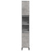 Set mobilier de baie, 3 piese, gri beton, lemn compozit - WALTI WALTI