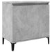 Set mobilier de baie, 3 piese, gri beton, lemn compozit - WALTI WALTI