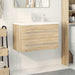 Set mobilier de baie, 2 piese, stejar sonoma, lemn prelucrat - WALTI WALTI
