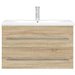 Set mobilier de baie, 2 piese, stejar sonoma, lemn prelucrat - WALTI WALTI
