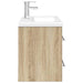Set mobilier de baie, 2 piese, stejar sonoma, lemn prelucrat - WALTI WALTI