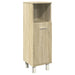 Set mobilier de baie, 4 piese, stejar sonoma, lemn prelucrat - WALTI WALTI