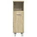 Set mobilier de baie, 4 piese, stejar sonoma, lemn prelucrat - WALTI WALTI