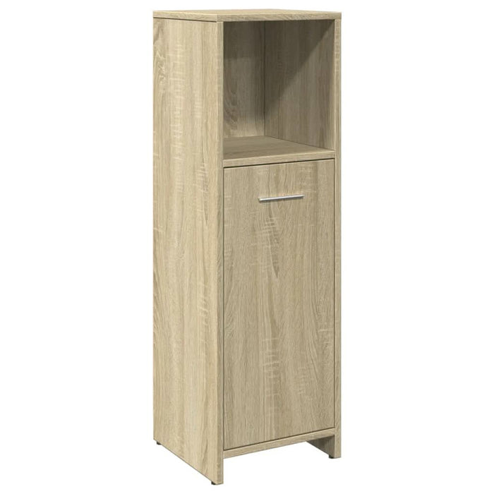 Set mobilier de baie, 3 piese, stejar sonoma, lemn prelucrat - WALTI WALTI