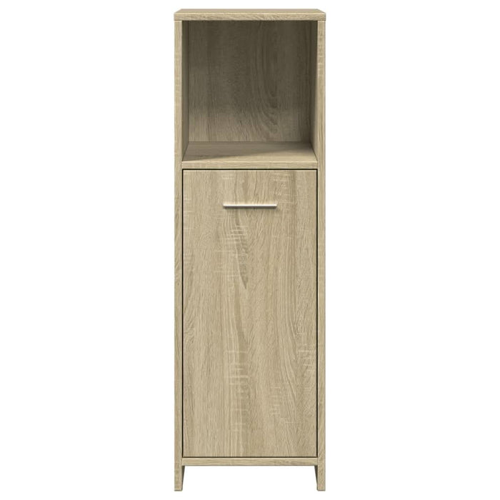 Set mobilier de baie, 3 piese, stejar sonoma, lemn prelucrat - WALTI WALTI