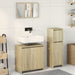 Set mobilier de baie, 3 piese, stejar sonoma, lemn prelucrat - WALTI WALTI