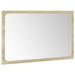 Set mobilier de baie, 3 piese, stejar sonoma, lemn prelucrat - WALTI WALTI