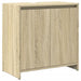Set mobilier de baie, 3 piese, stejar sonoma, lemn prelucrat - WALTI WALTI