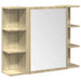 Set mobilier de baie, 3 piese, stejar sonoma, lemn prelucrat - WALTI WALTI
